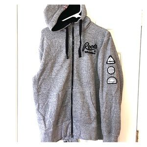 Roots Zip up fleece hoodie